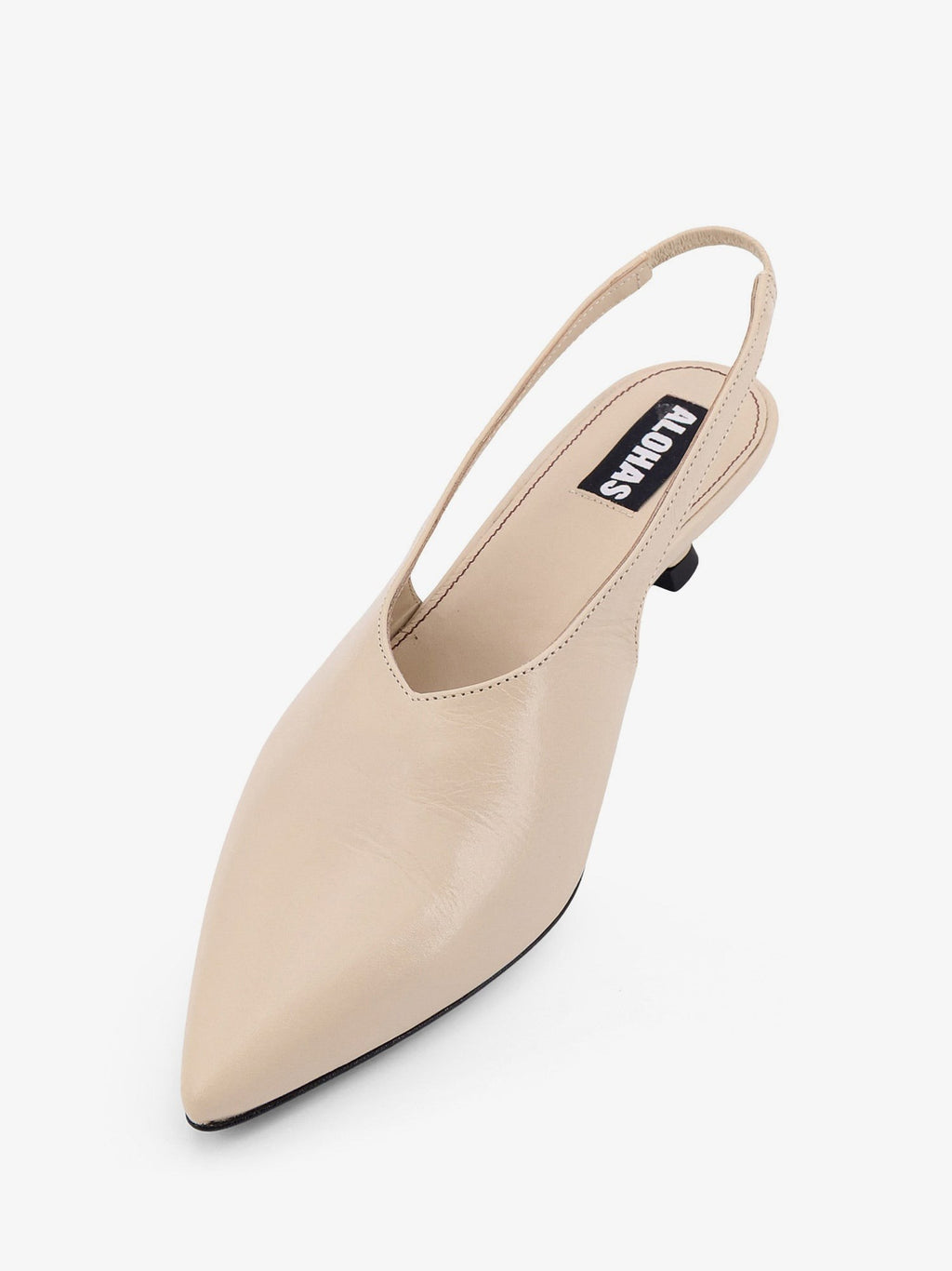 ALOHAS Eros leather slingback decolleté