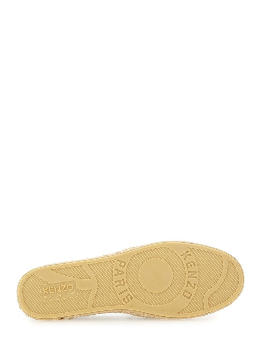 Kenzo ESPADRILLE WITH LOGO EMBROIDERY