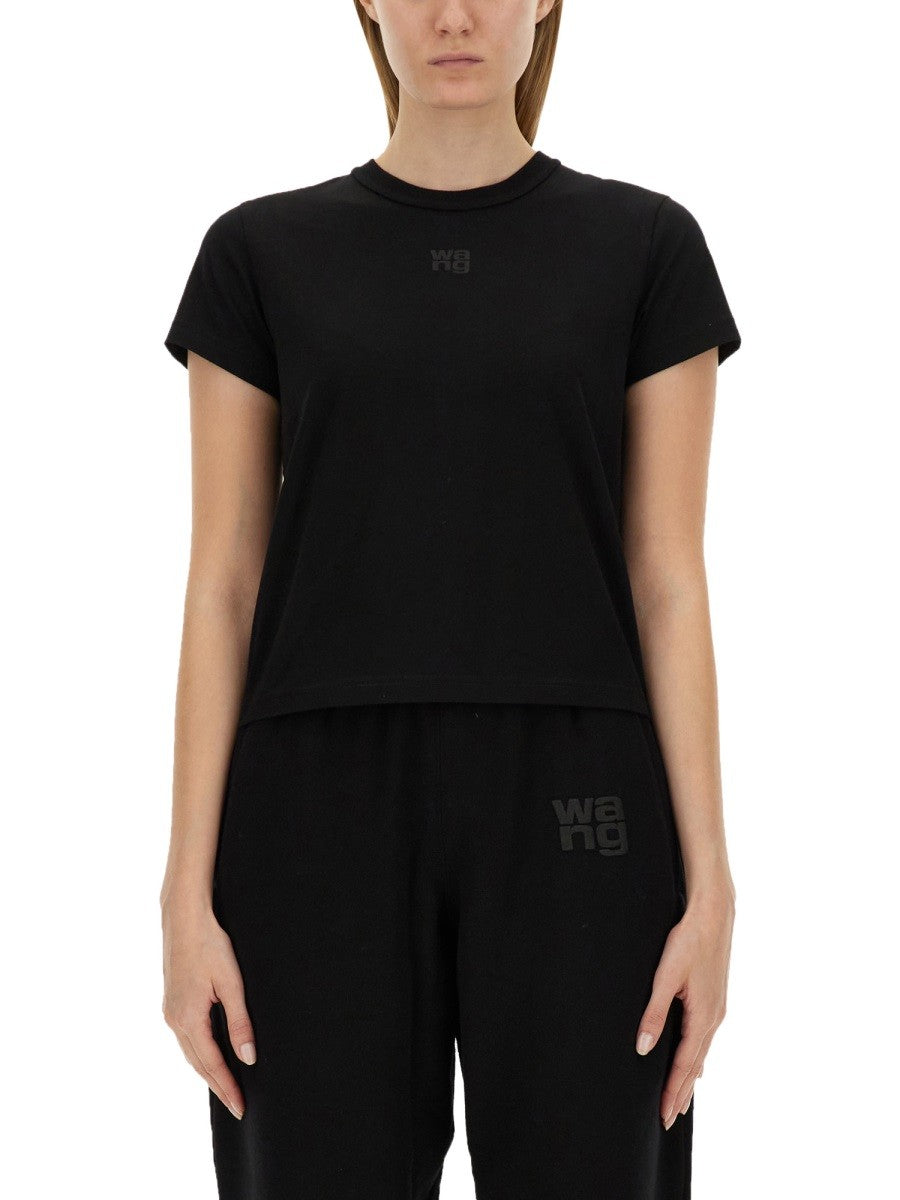 ALEXANDERWANG.T T-SHIRT ESSENTIAL SHRUNK