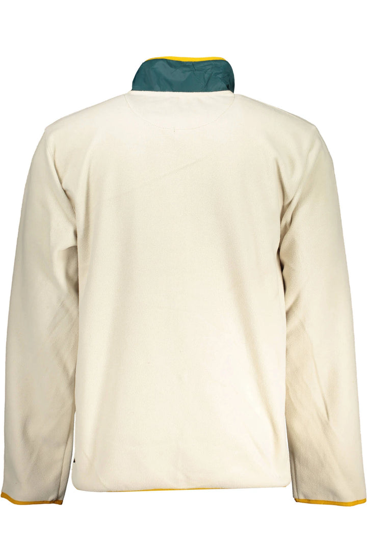 VANS MEN S BEIGE ZIPPED SWEATSHIRT