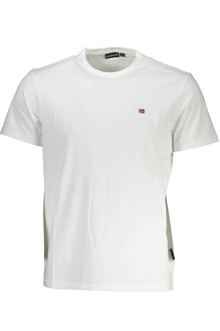 NAPAPIJRI SHORT SLEEVE T-SHIRT MEN WHITE