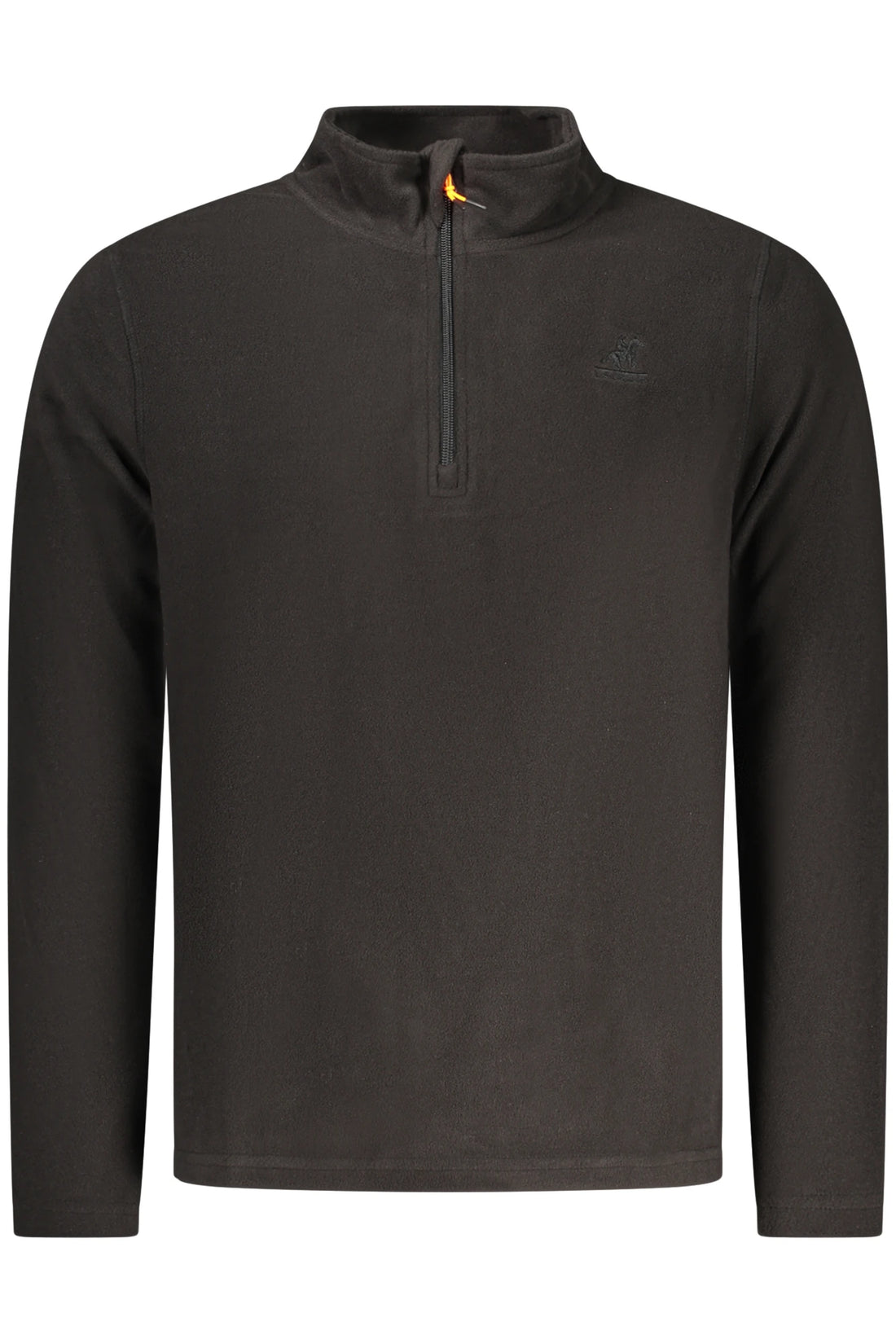 US GRAND MEN&#39;S BLACK ZIP-UP SWEATSHIRT