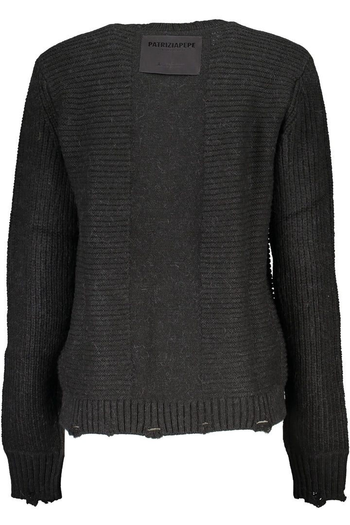 PATRIZIA PEPE WOMEN&#39;S BLACK SWEATER