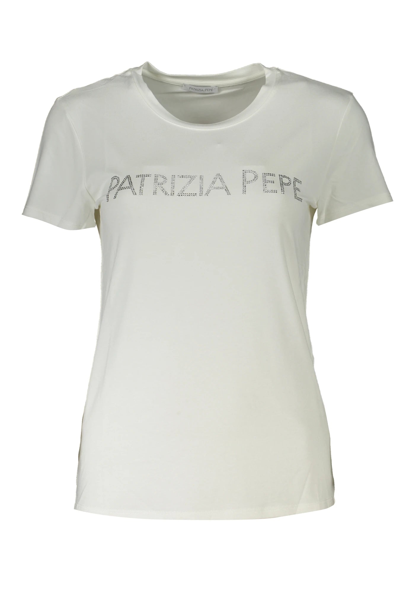 PATRIZIA PEPE WOMEN&#39;S SHORT SLEEVE T-SHIRT WHITE