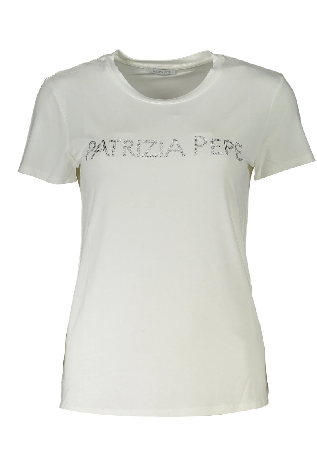 PATRIZIA PEPE WOMEN&#39;S SHORT SLEEVE T-SHIRT WHITE
