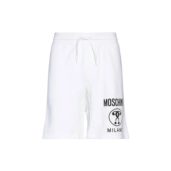 Moschino Couture Cotton Logo Shorts