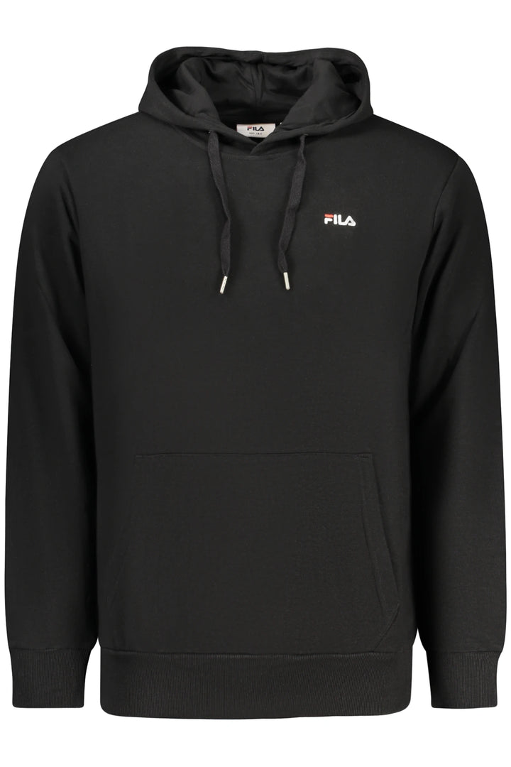FILA MEN&#39;S BLACK ZIP-UP SWEATSHIRT