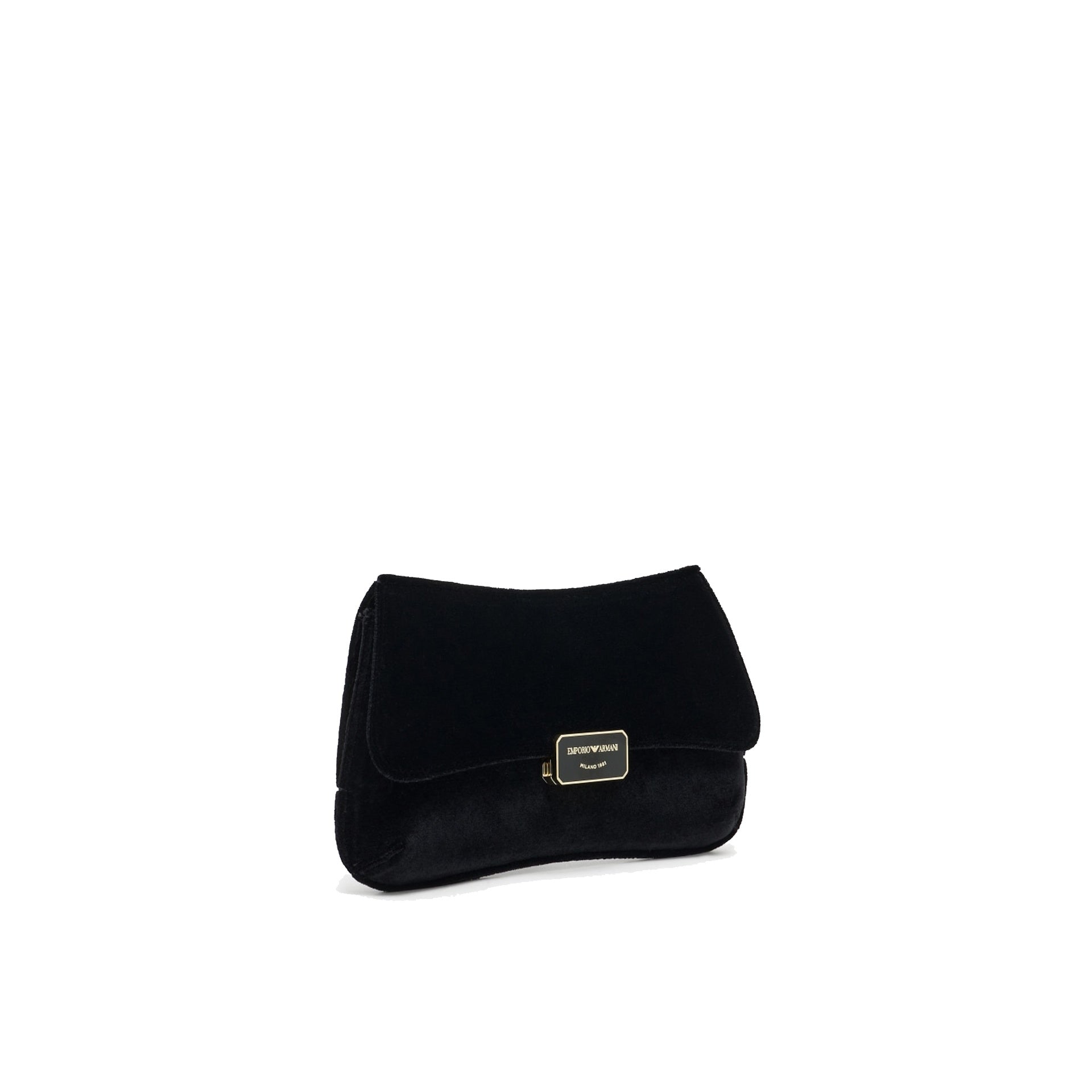 Emporio Armani Velvet Clutch Bag