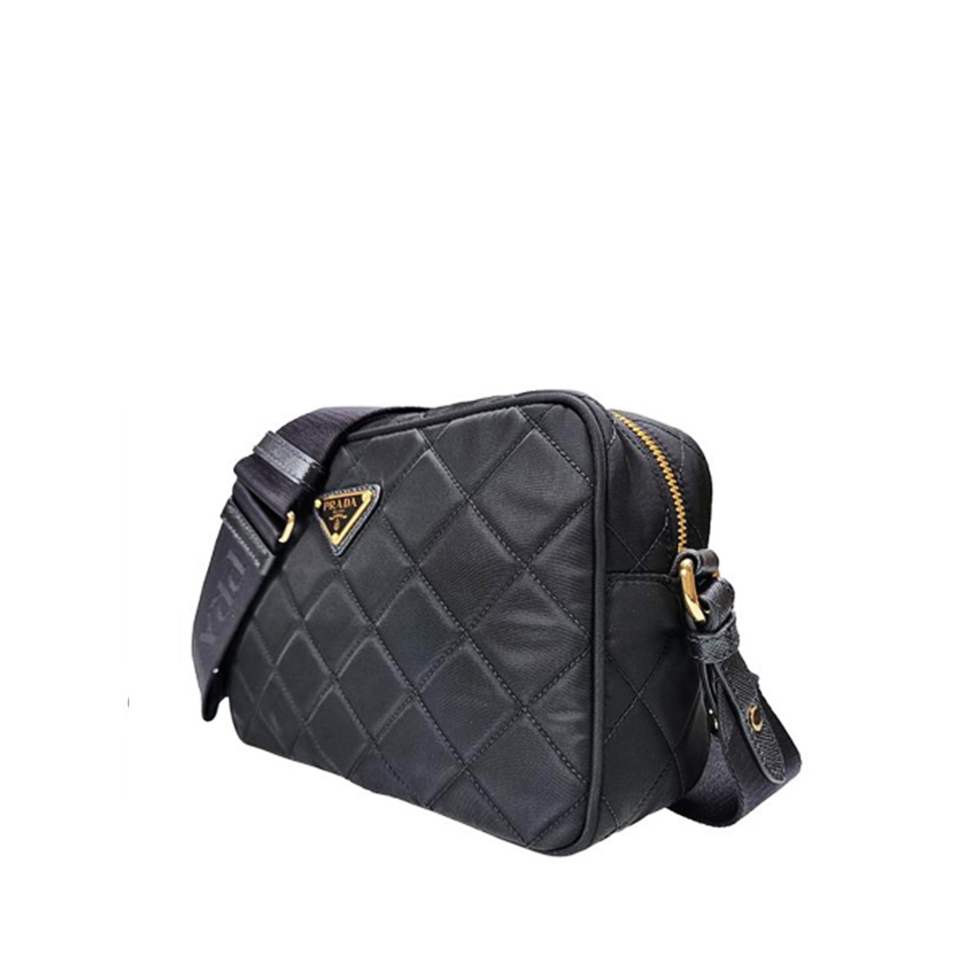 Prada Quilted Nylon Camera Bag