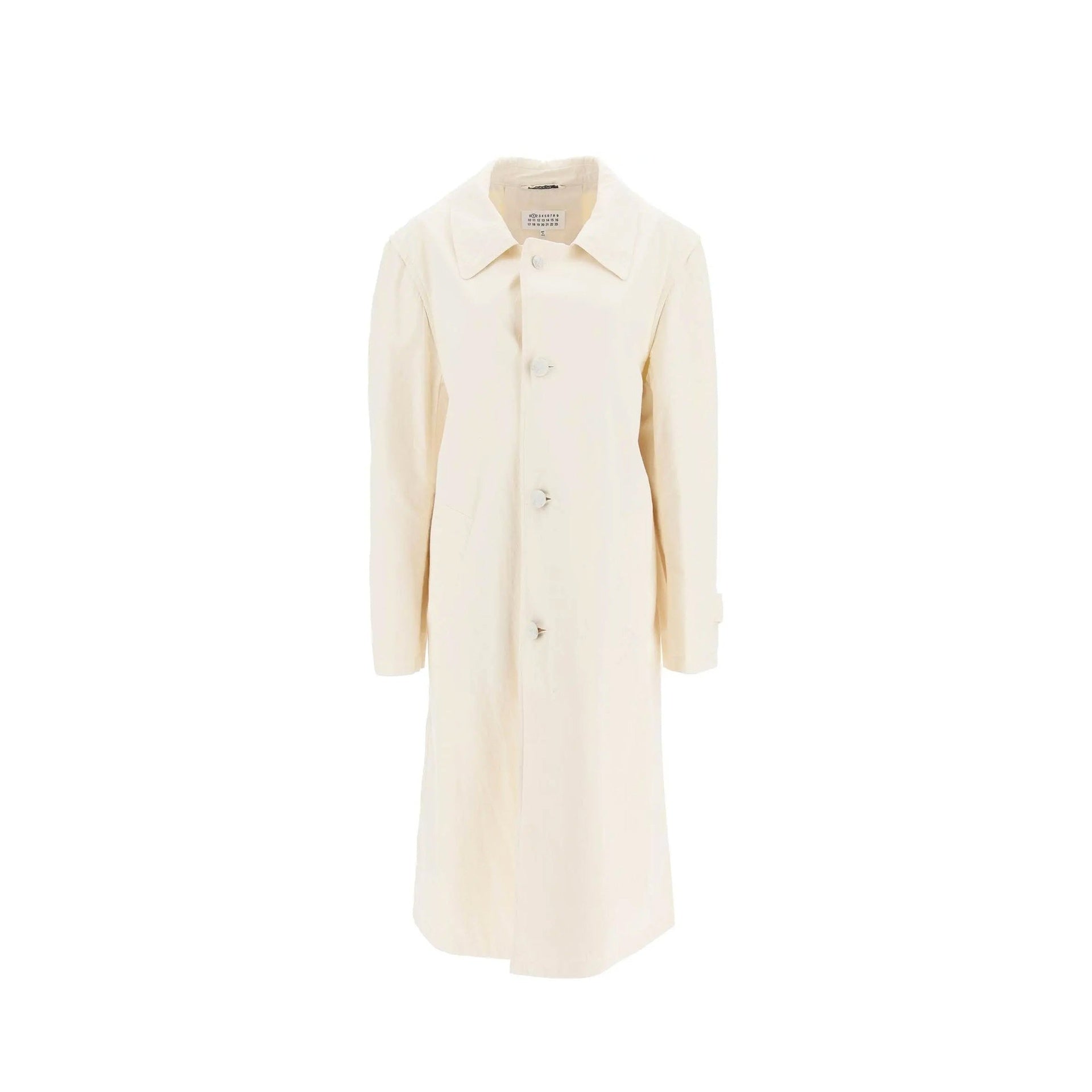 MAISON MARGIELA Cotton Coat White – Siebentaschen