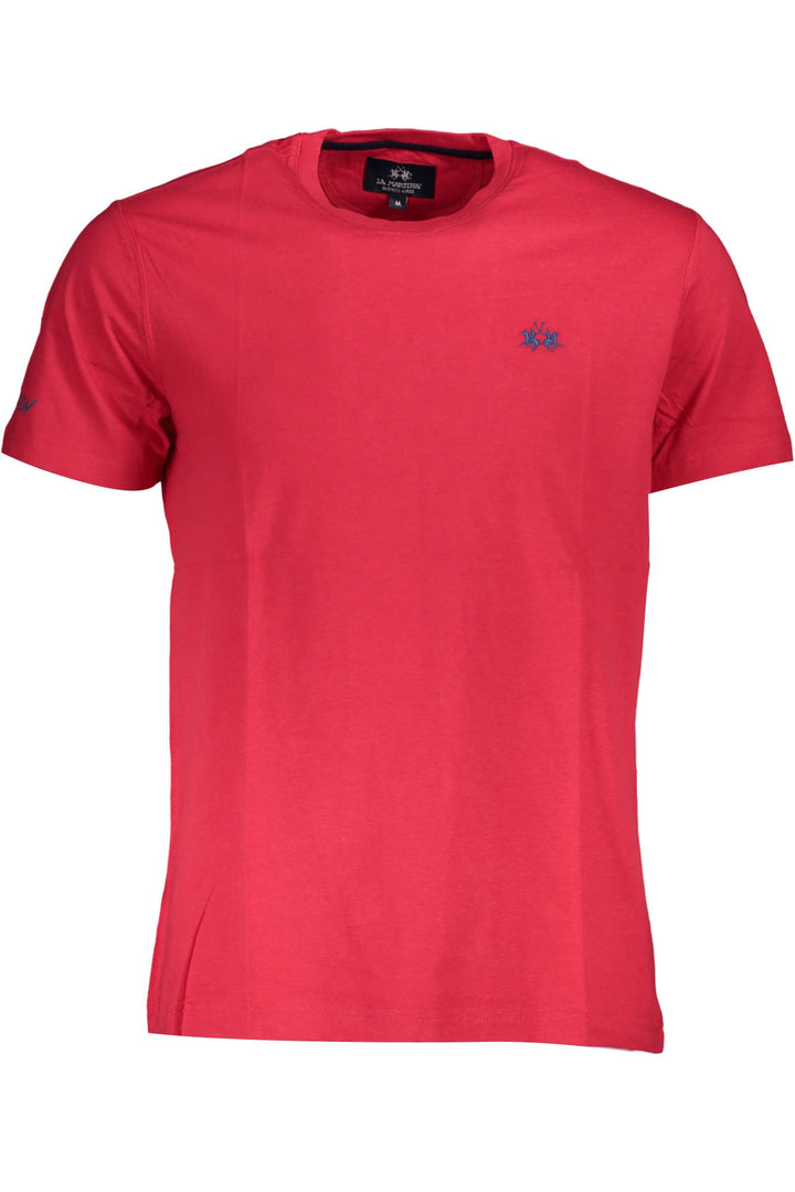 LA MARTINA MEN&#39;S SHORT SLEEVE T-SHIRT RED