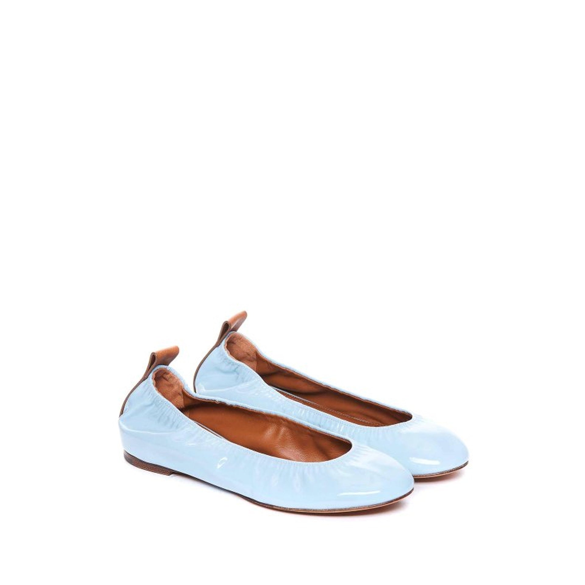 Lanvin Leather Ballerina Flats