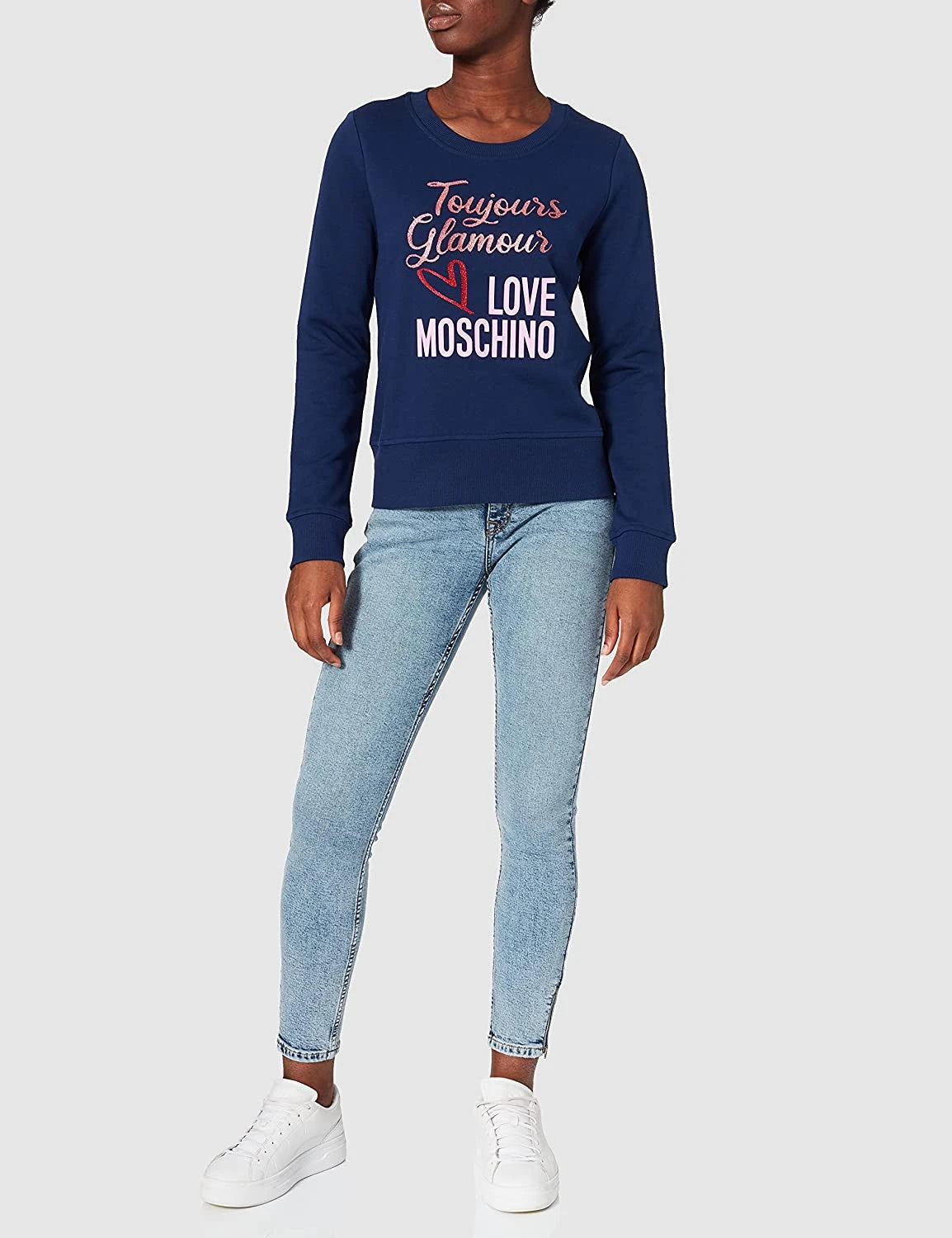 Love Moschino Sweatshirts Blue Woman