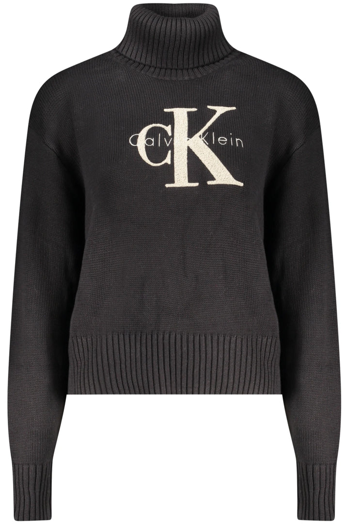 CALVIN KLEIN WOMEN&#39;S BLACK SWEATER
