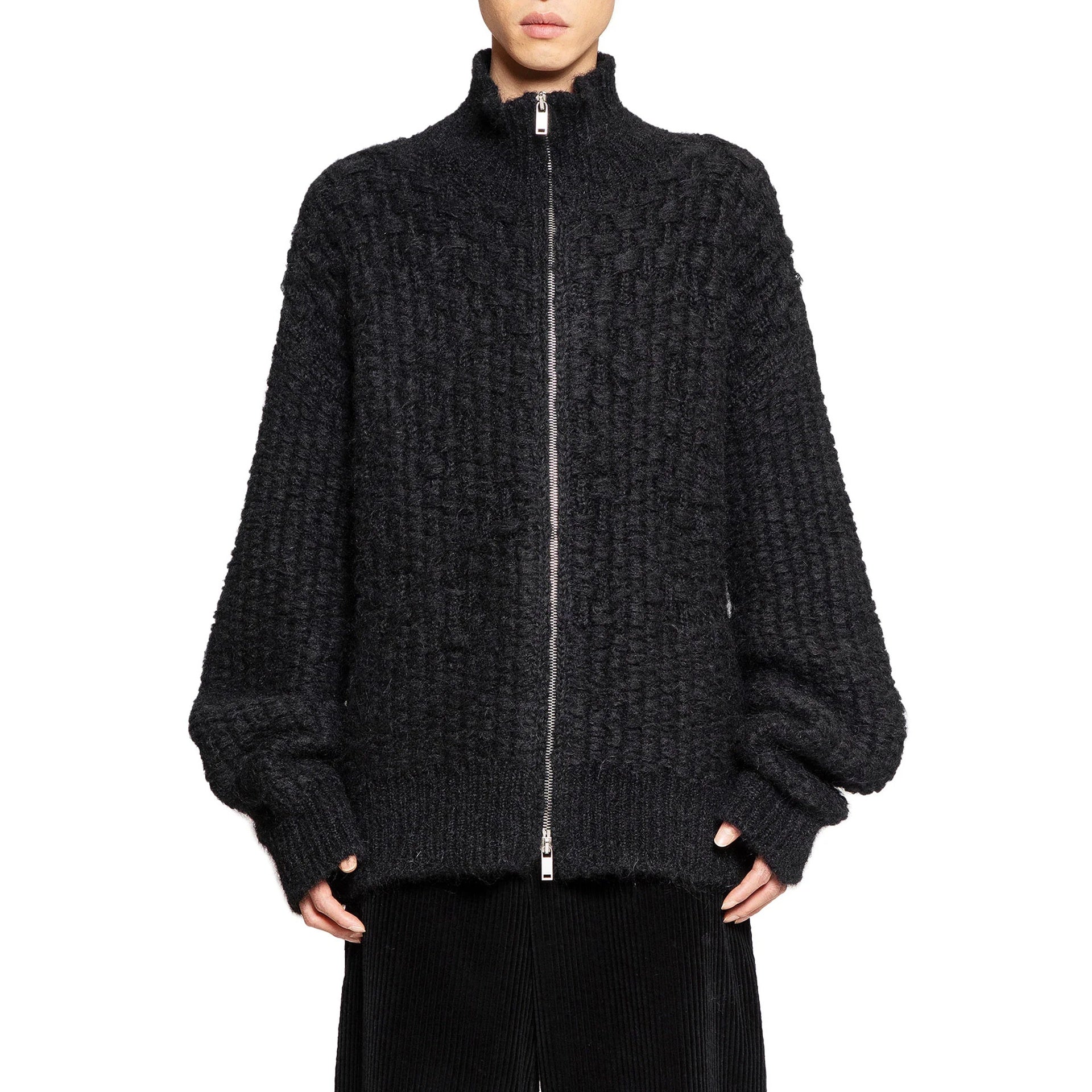 Jil Sander Mohair Cardigan – Siebentaschen