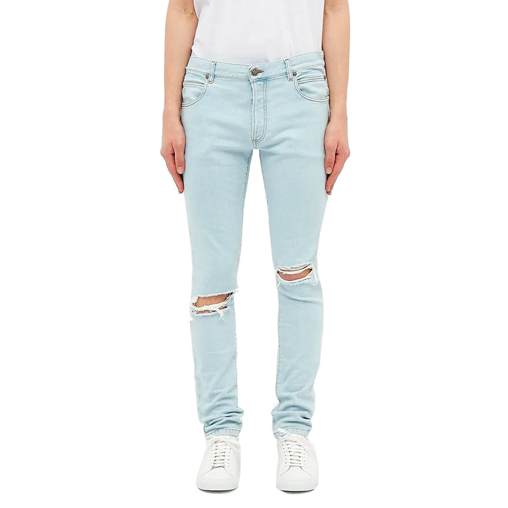 Balmain Distressed Skinny Jeans