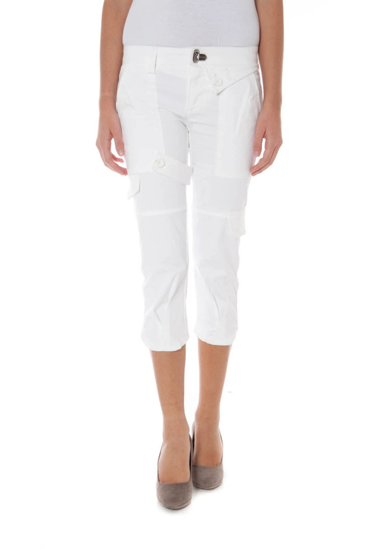 PHARD WHITE WOMAN PINOCCHIETTO TROUSERS