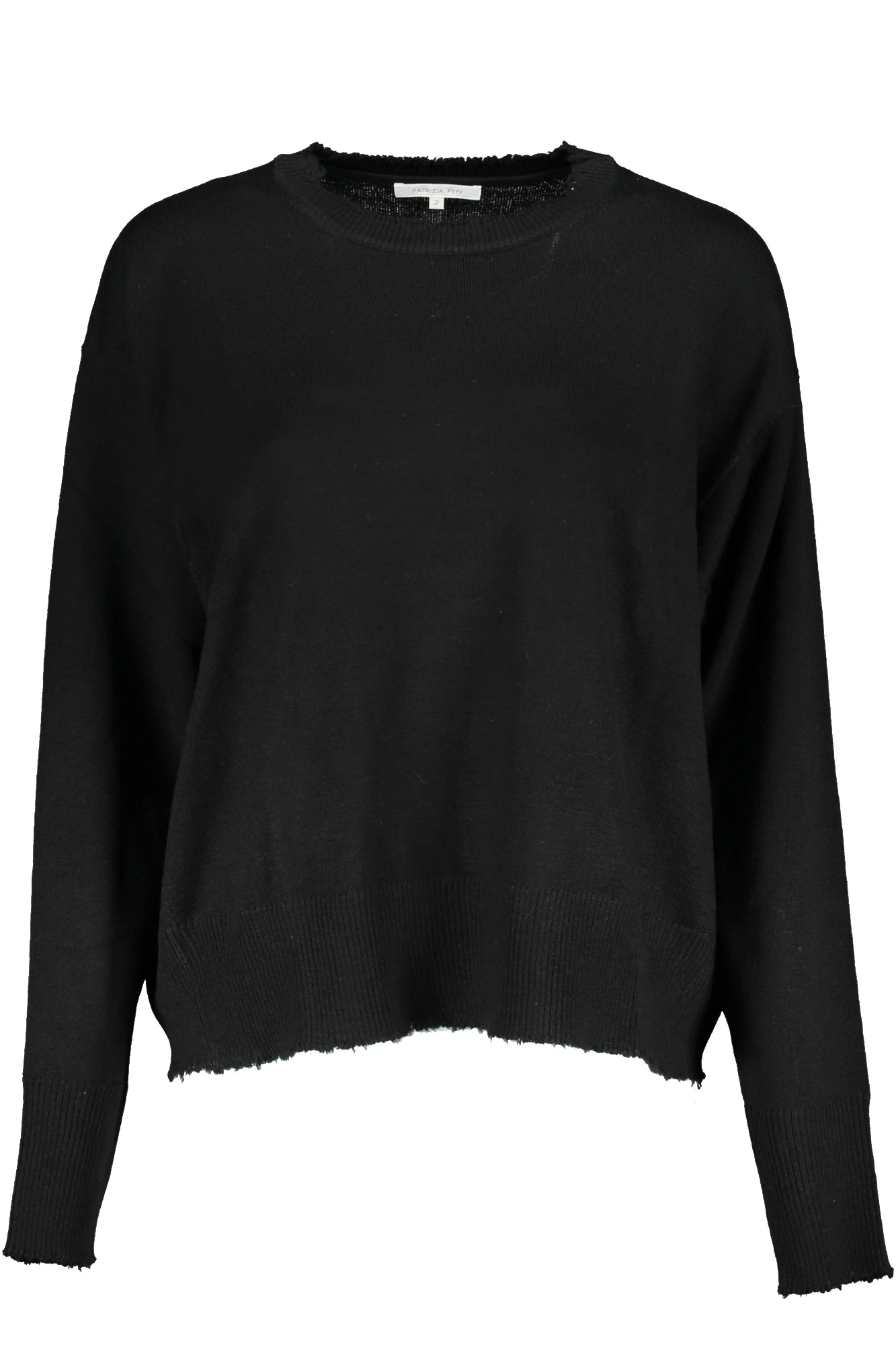 PATRIZIA PEPE WOMEN&#39;S BLACK SWEATER