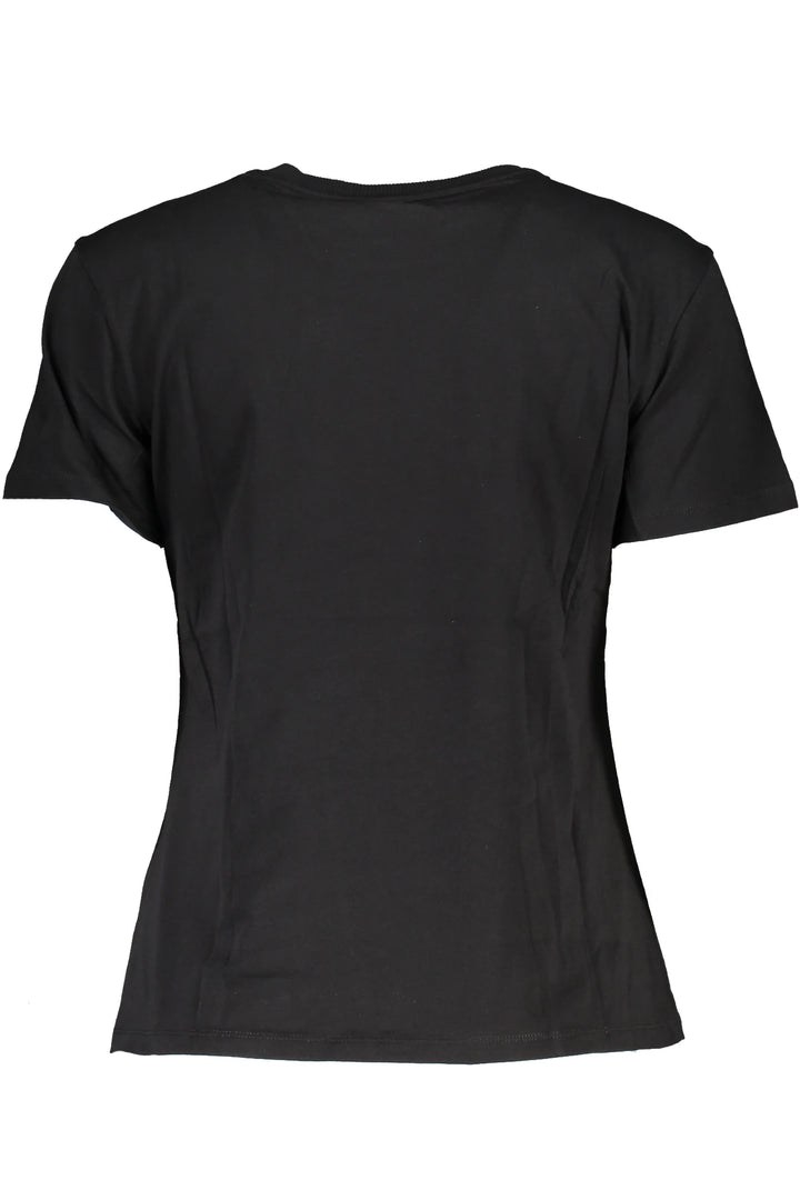 PATRIZIA PEPE WOMEN&#39;S SHORT SLEEVE T-SHIRT BLACK