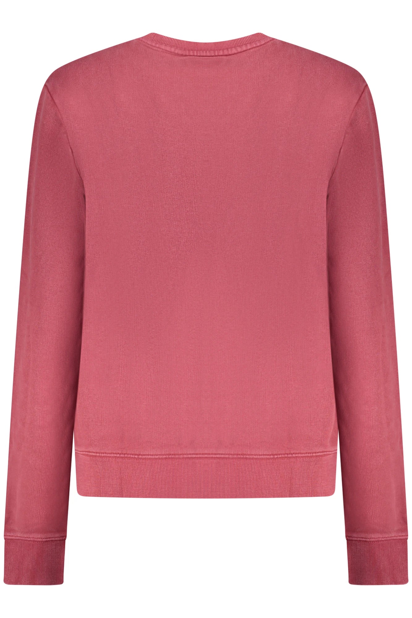 GUESS JEANS WOMEN S RED ZIP-UP SWEATSHIRT