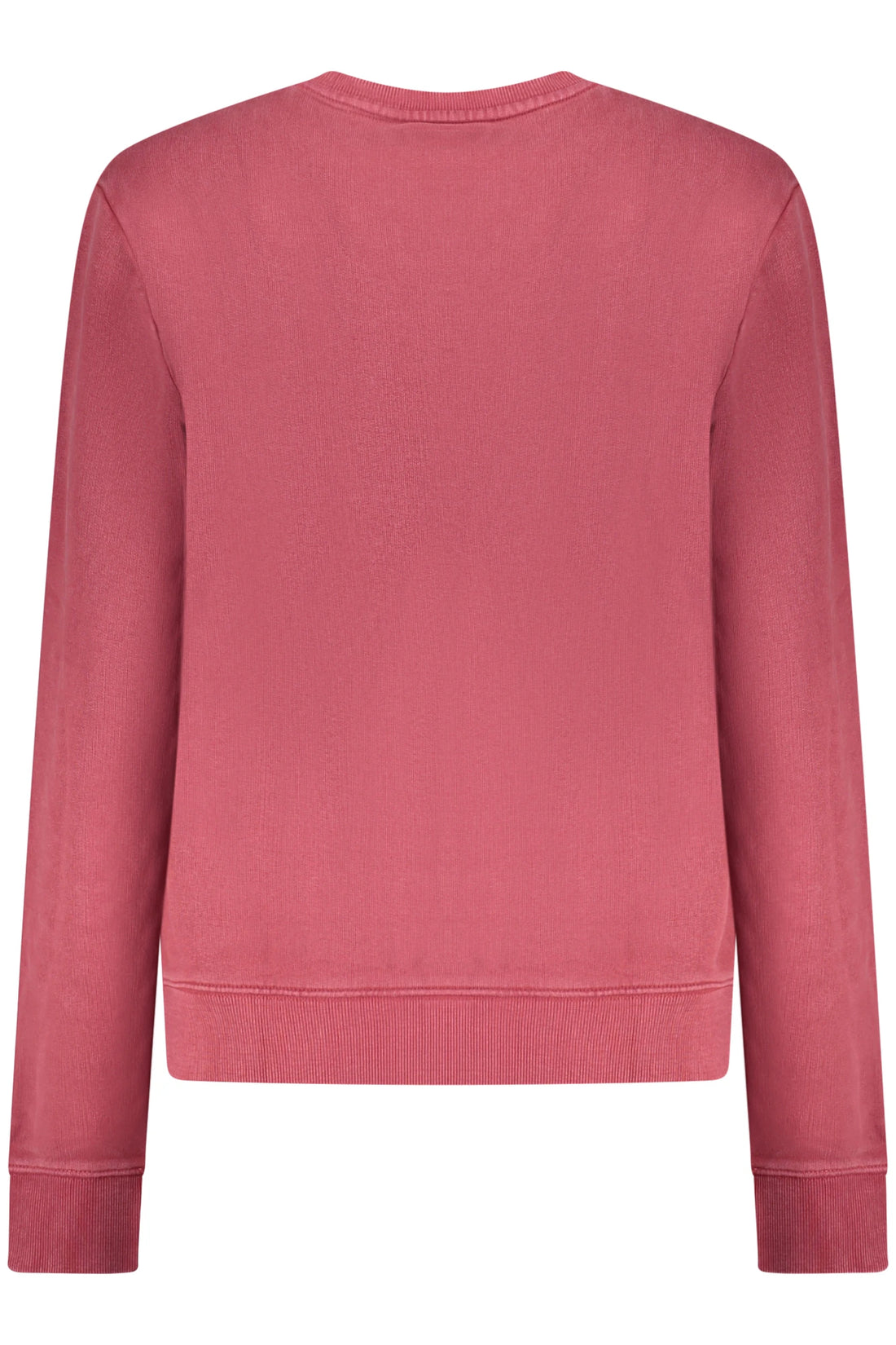 GUESS JEANS WOMEN S RED ZIP-UP SWEATSHIRT