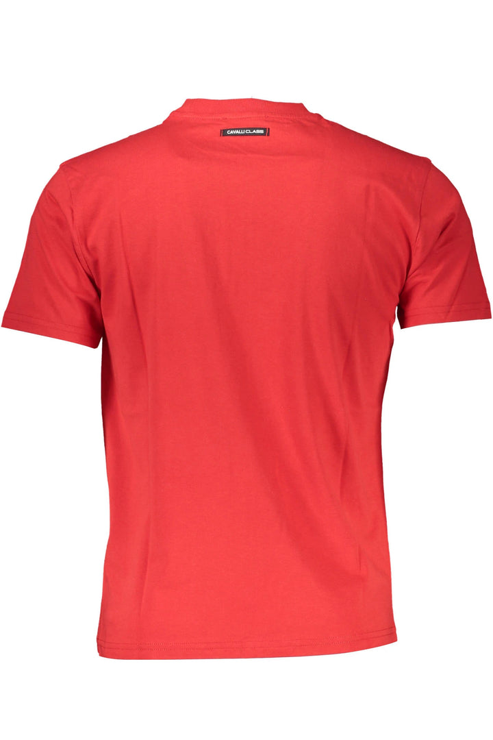 CAVALLI CLASS SHORT SLEEVE T-SHIRT MEN RED