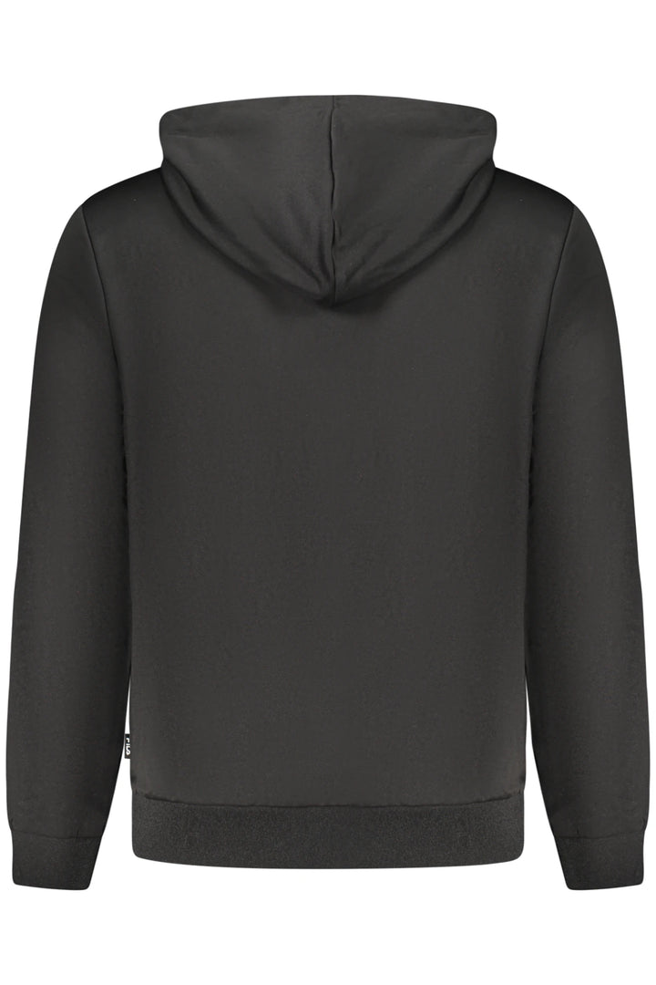 FILA MEN&#39;S BLACK ZIP-UP SWEATSHIRT