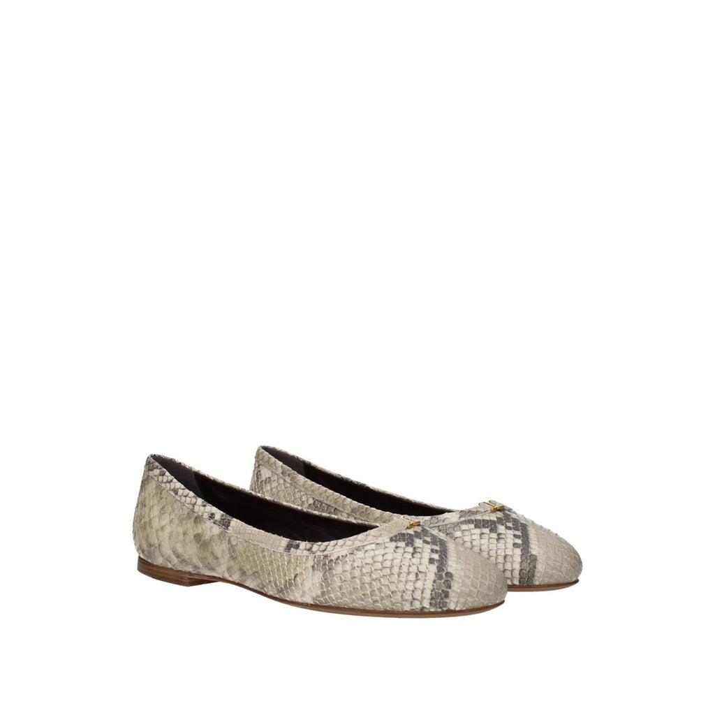 Ballerines plates Chloè Python Marcie