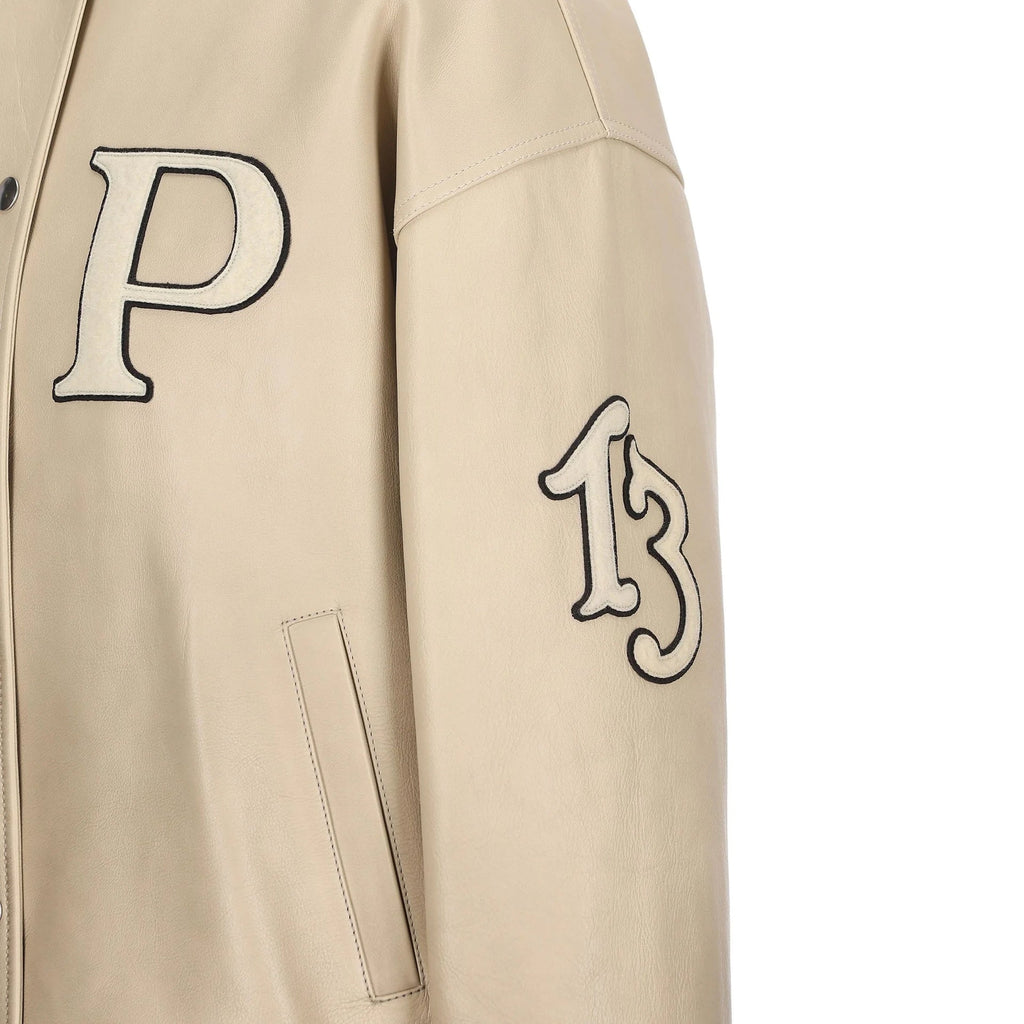 Prada Padded Leather Varsity Jacket – Siebentaschen