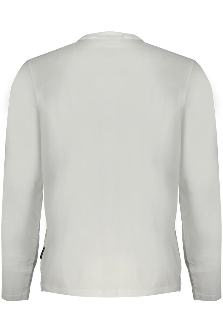 NAPAPIJRI LONG SLEEVE T-SHIRT MEN WHITE