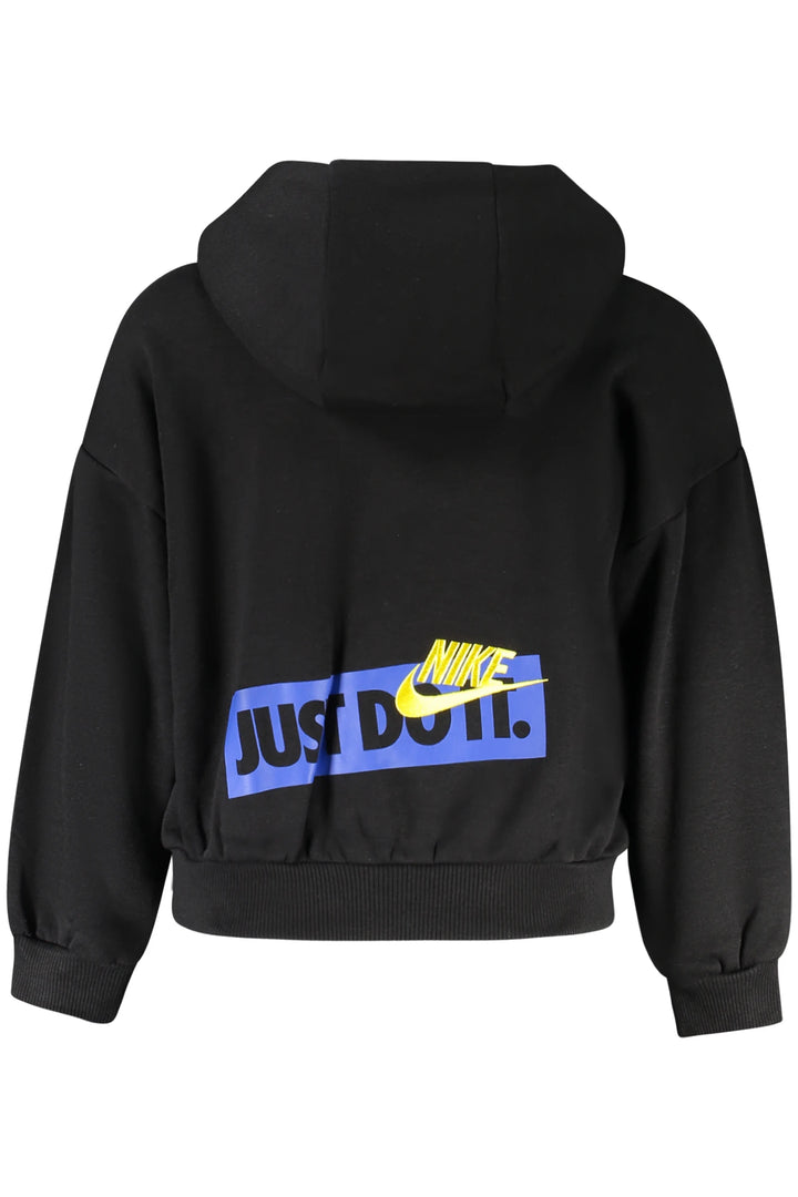 NIKE KIDS&#39; BLACK ZIP-UP SWEATSHIRT