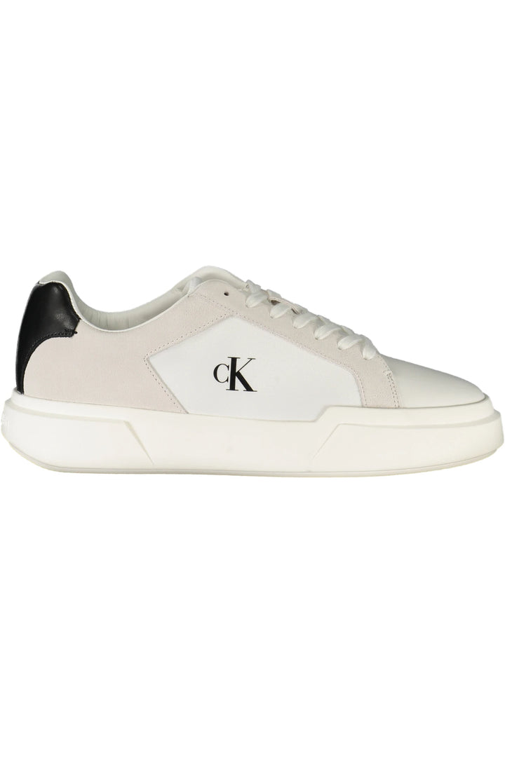 CALVIN KLEIN MEN&#39;S WHITE SPORTS SHOES