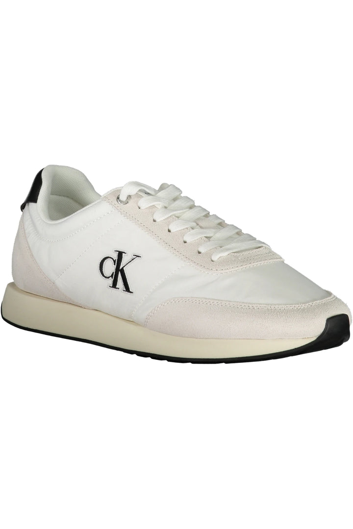 CALVIN KLEIN MEN&#39;S WHITE SPORTS SHOES