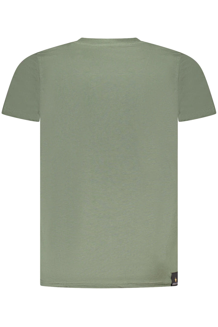 MILITARY ACADEMY SHORT SLEEVE T-SHIRT MEN GREEN