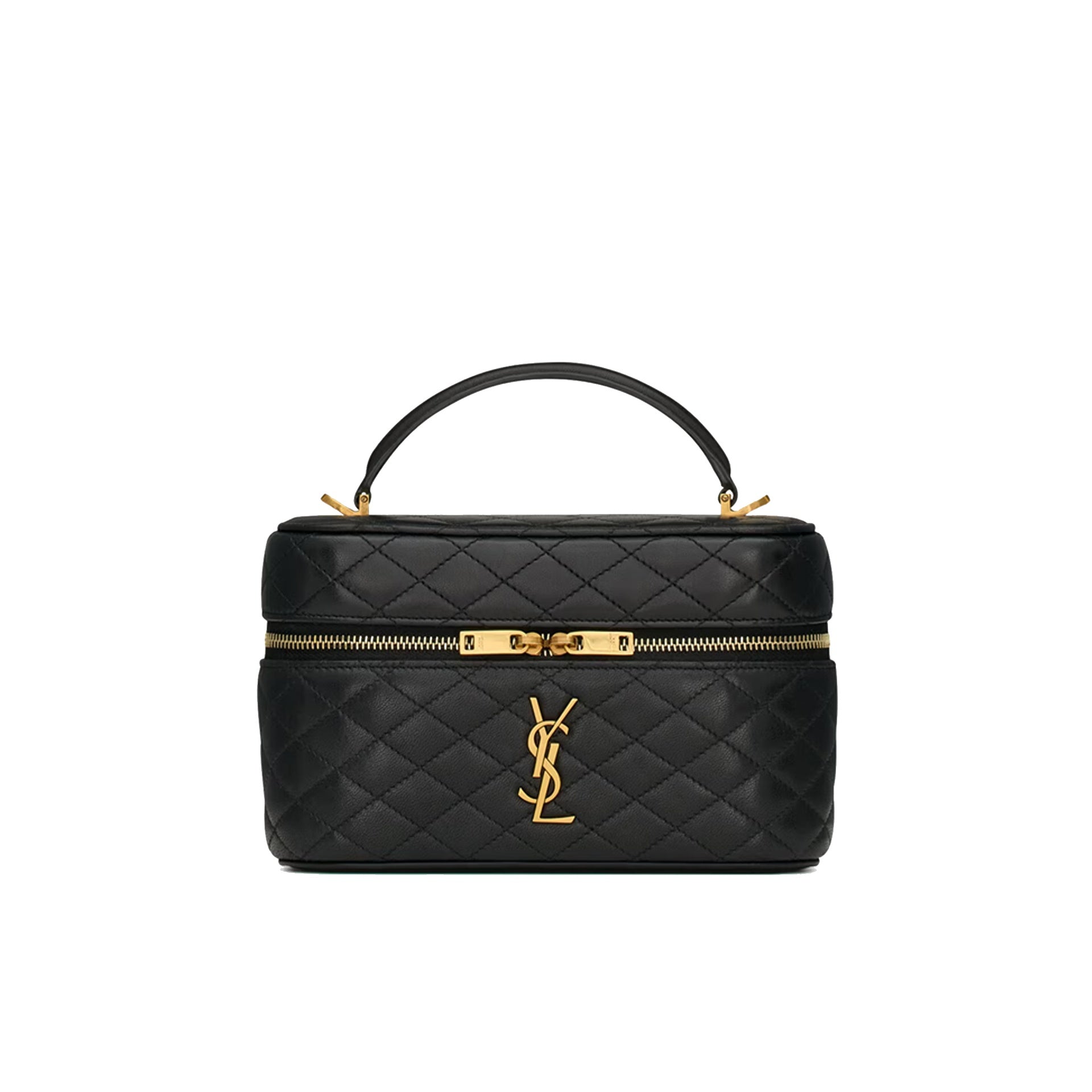 SAINT LAURENT Gaby Vanity Bag Black – Siebentaschen