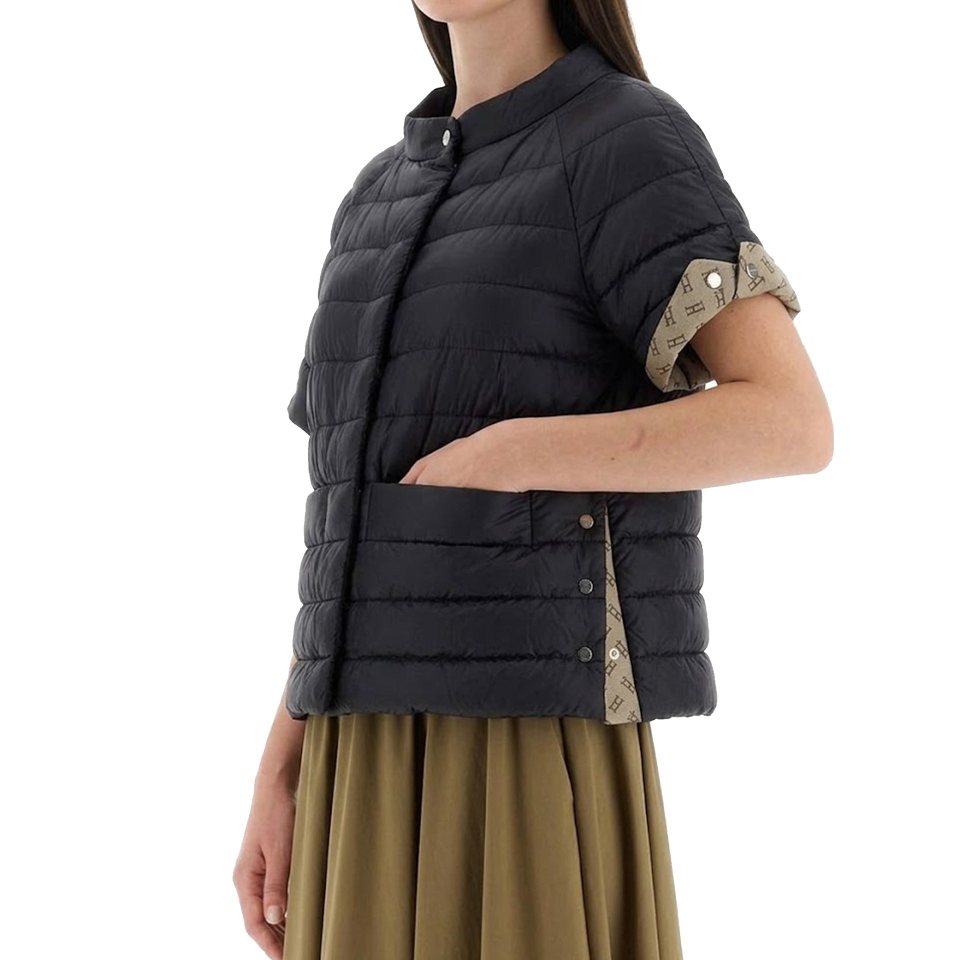 Herno Short-Sleeve Down Jacket