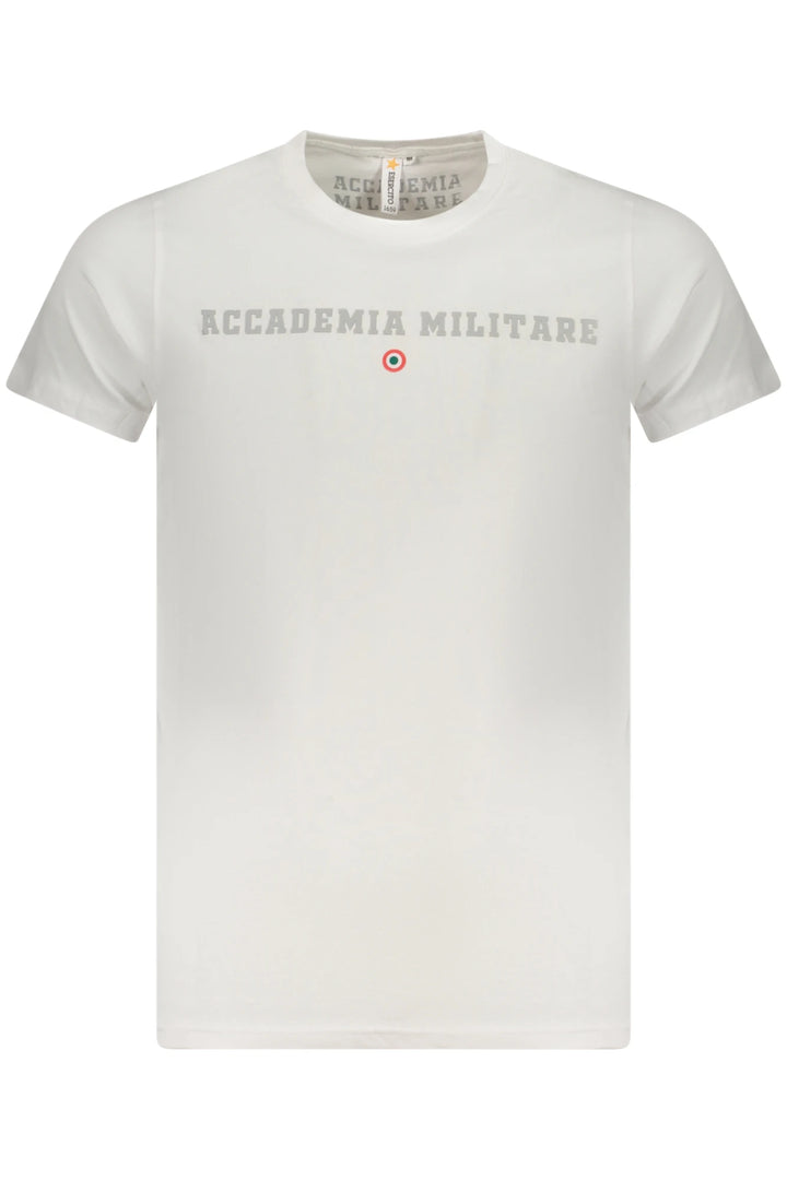 MILITARY ACADEMY SHORT SLEEVE T-SHIRT MEN WHITE