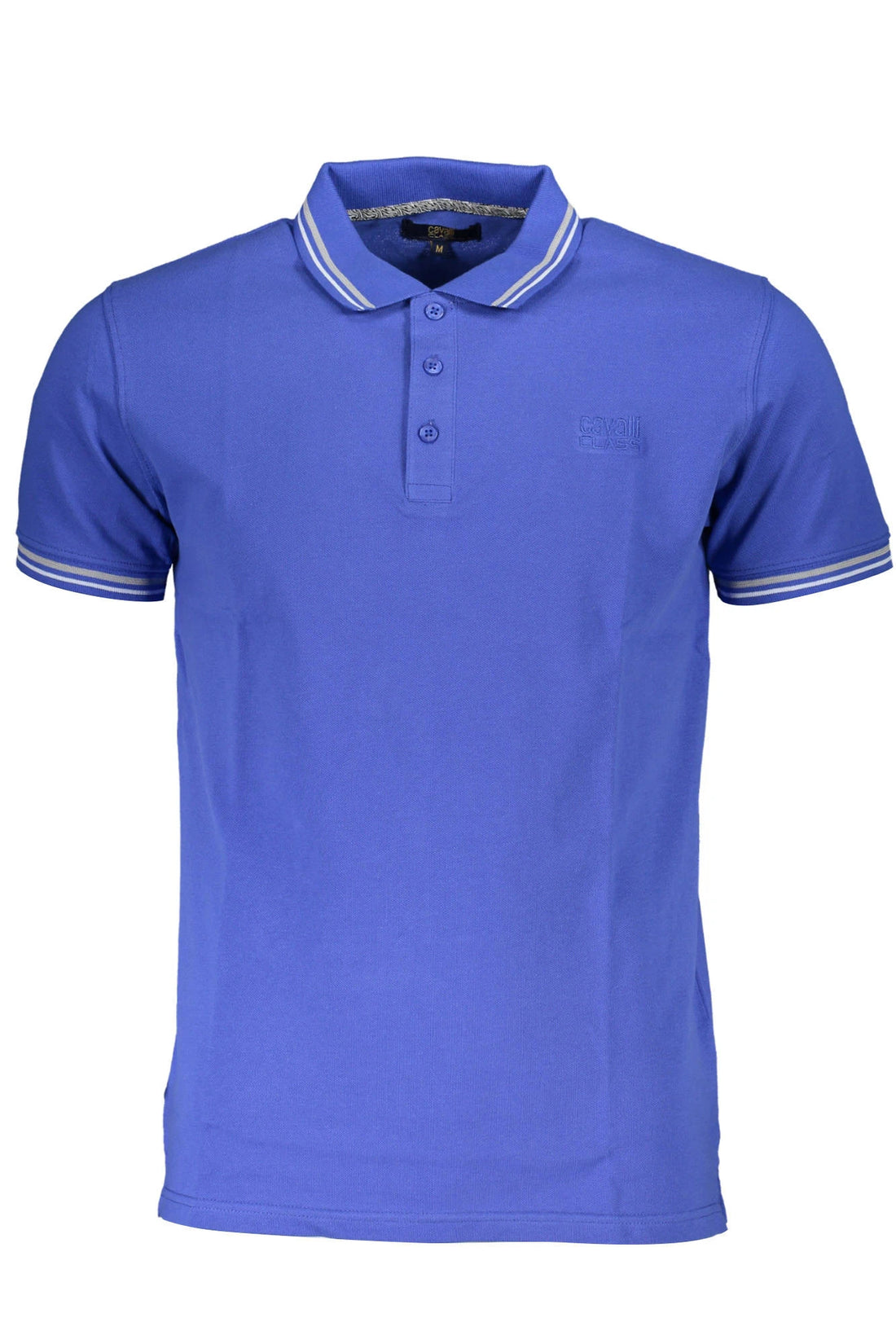 CAVALLI CLASS POLO SHORT SLEEVE MEN BLUE