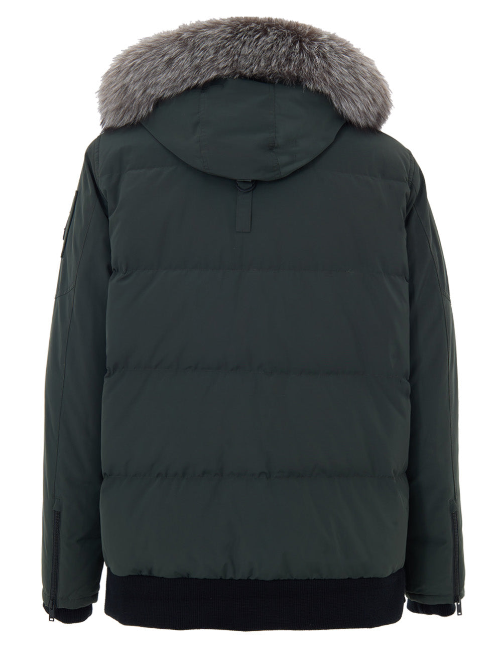 Moose Knuckles Green Technical Fabric Padded Jacket