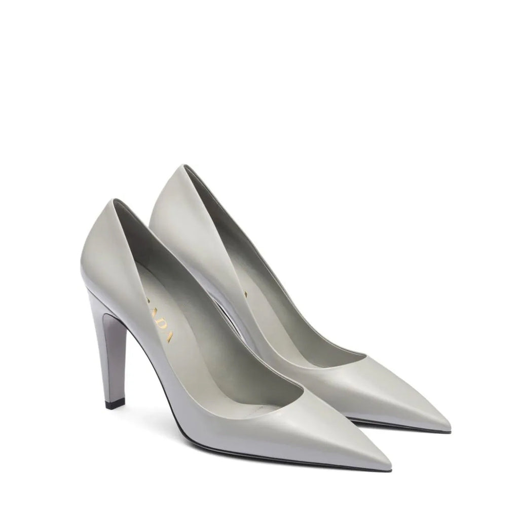 Prada Brushed Leather Pumps