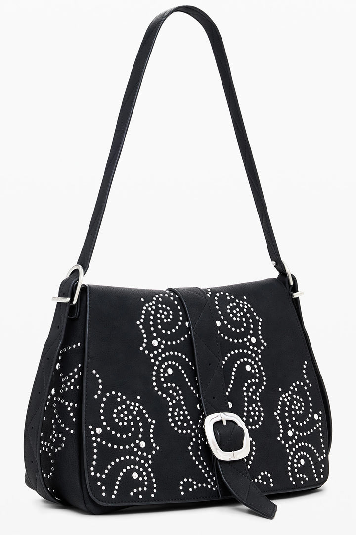 DESIGUAL WOMEN&#39;S BLACK BAG