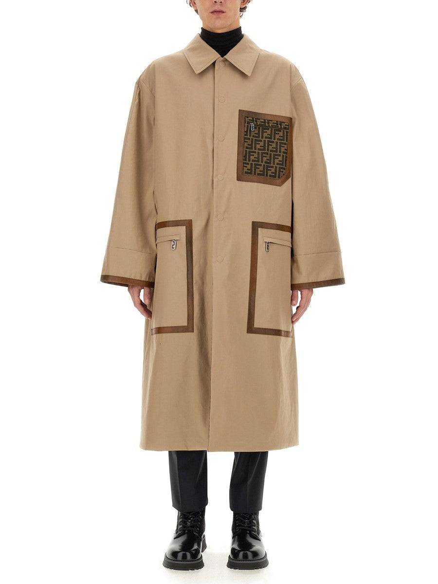 Fendi FABRIC TRENCH COAT