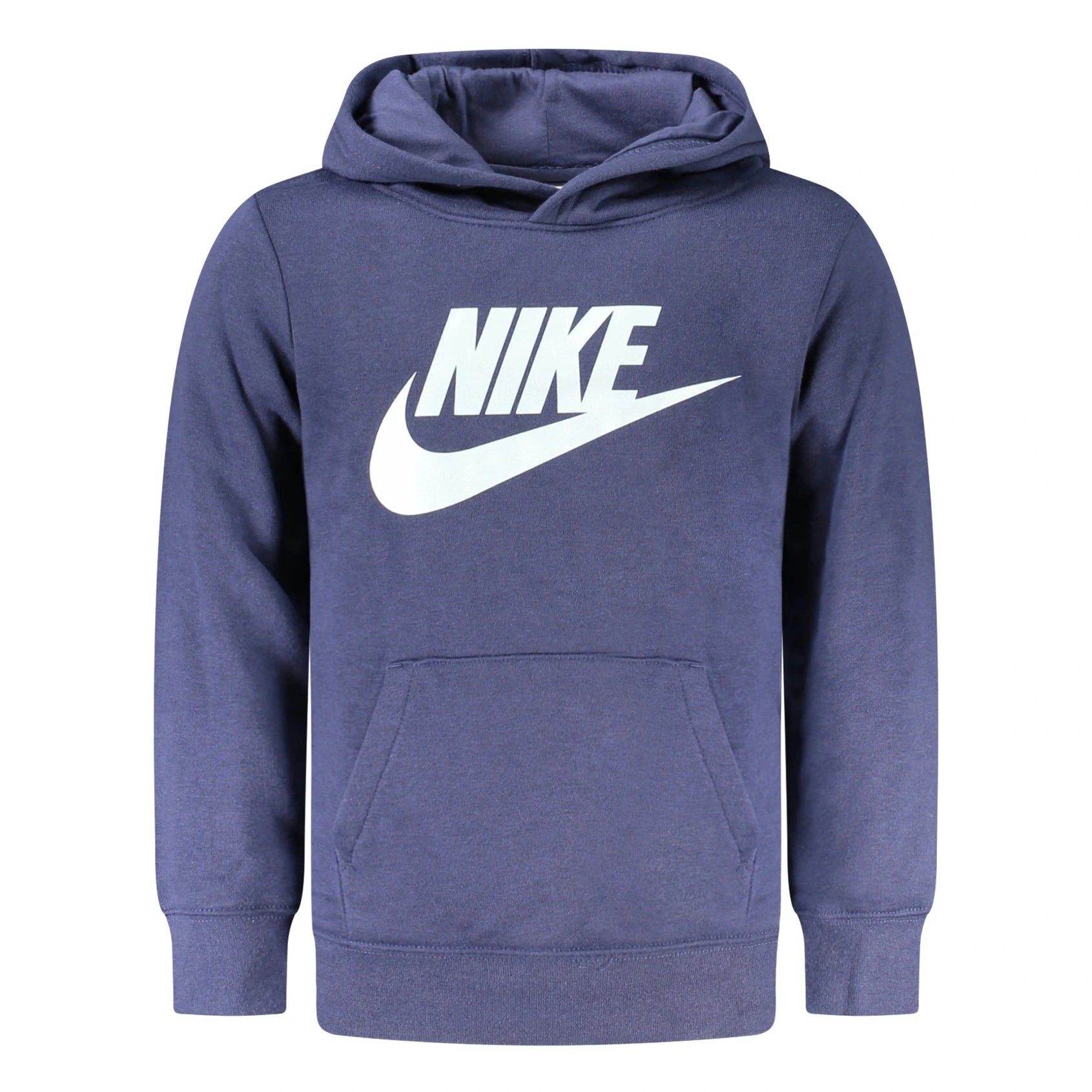 Kids Blue Zip-Up Hooded Sweatshirt