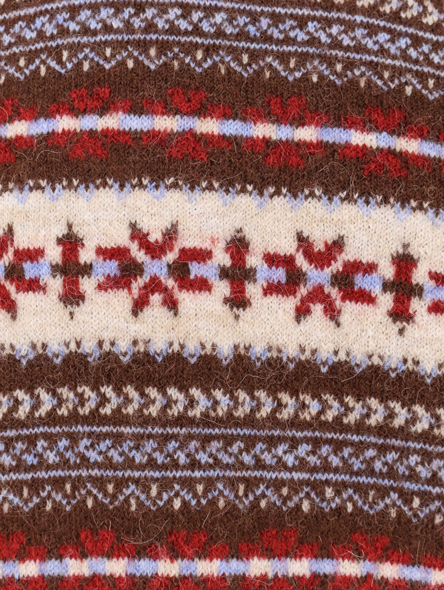 DUNST Fairisle wool blend sweater
