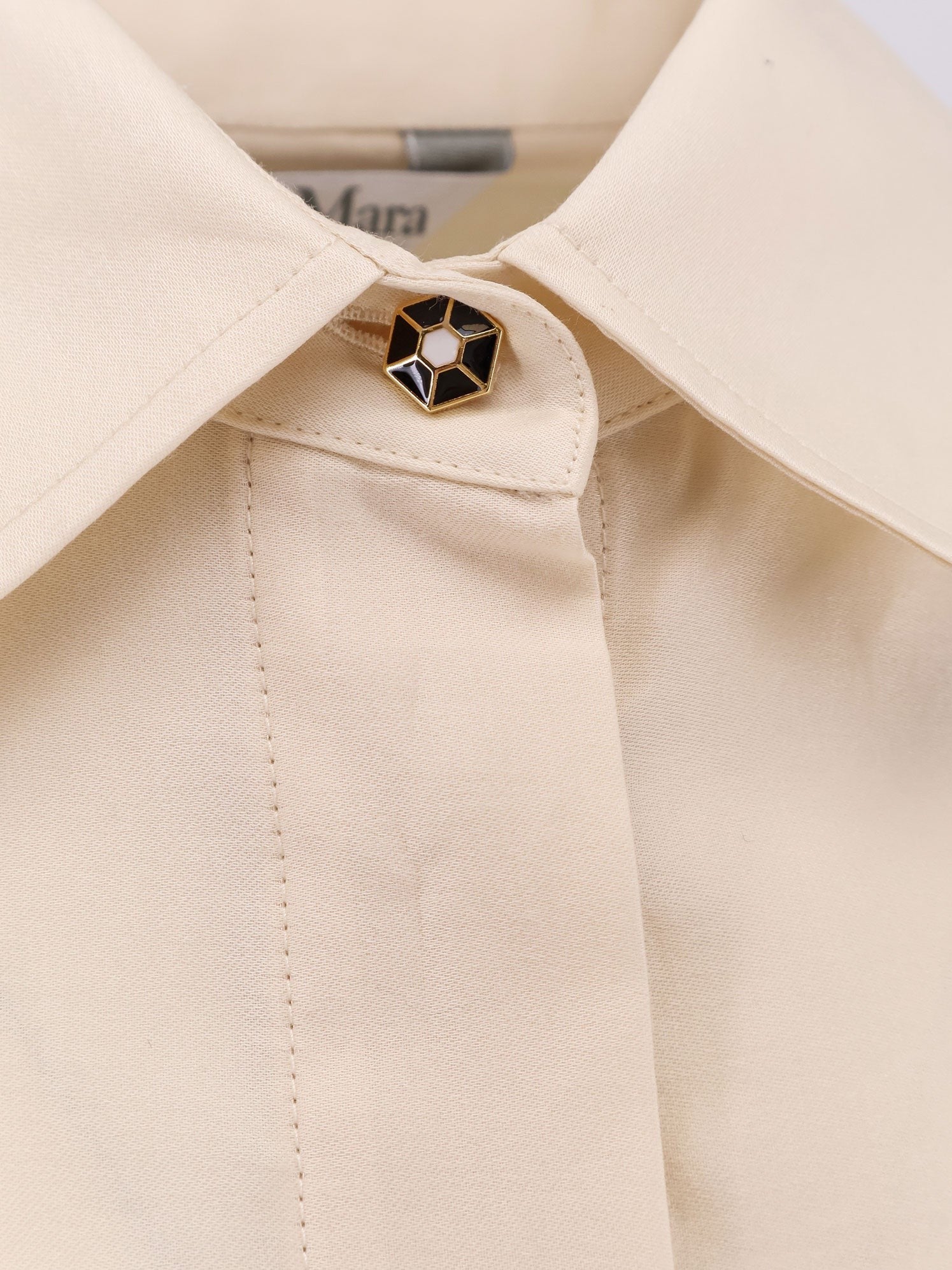 Max Mara Faraday long cotton shirt