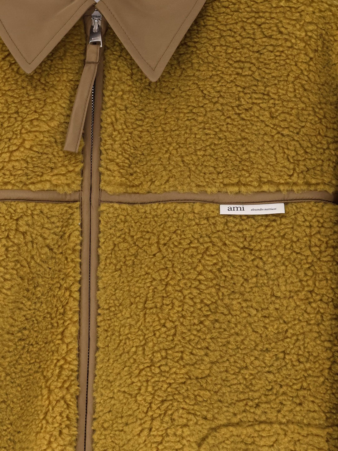 AMI PARIS Faux fur jacket