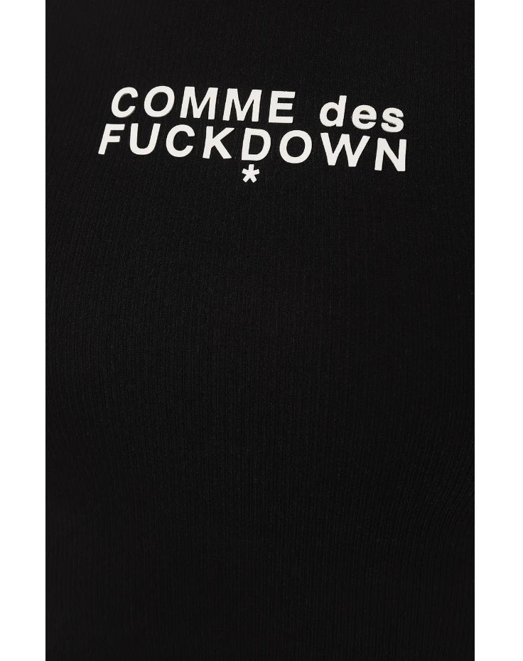 Comme Des Fuckdown T-shirt & Top Black Woman