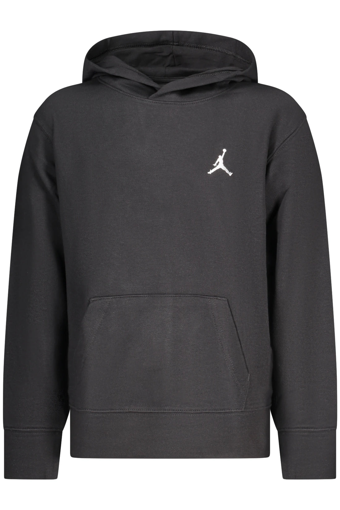 JORDAN KIDS  BLACK ZIP-UP SWEATSHIRT