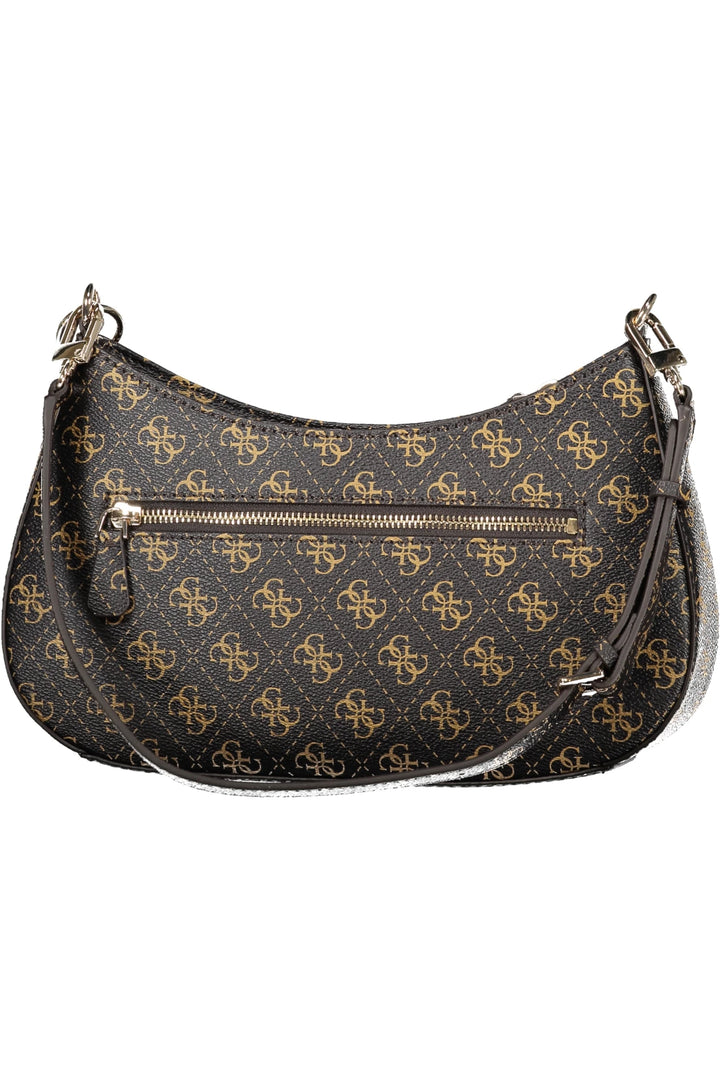 GUESS JEANS WOMEN&#39;S BROWN BAG