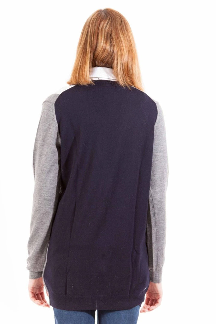 GANT CARDIGAN WOMEN GREY